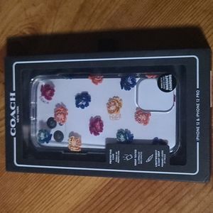 ** sold *****Coach iPhone 12 &12 Pro phone case
